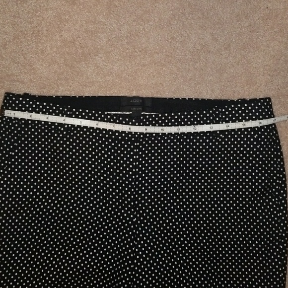 Jcrew tiny dot cafe capri - Picture 3 of 4